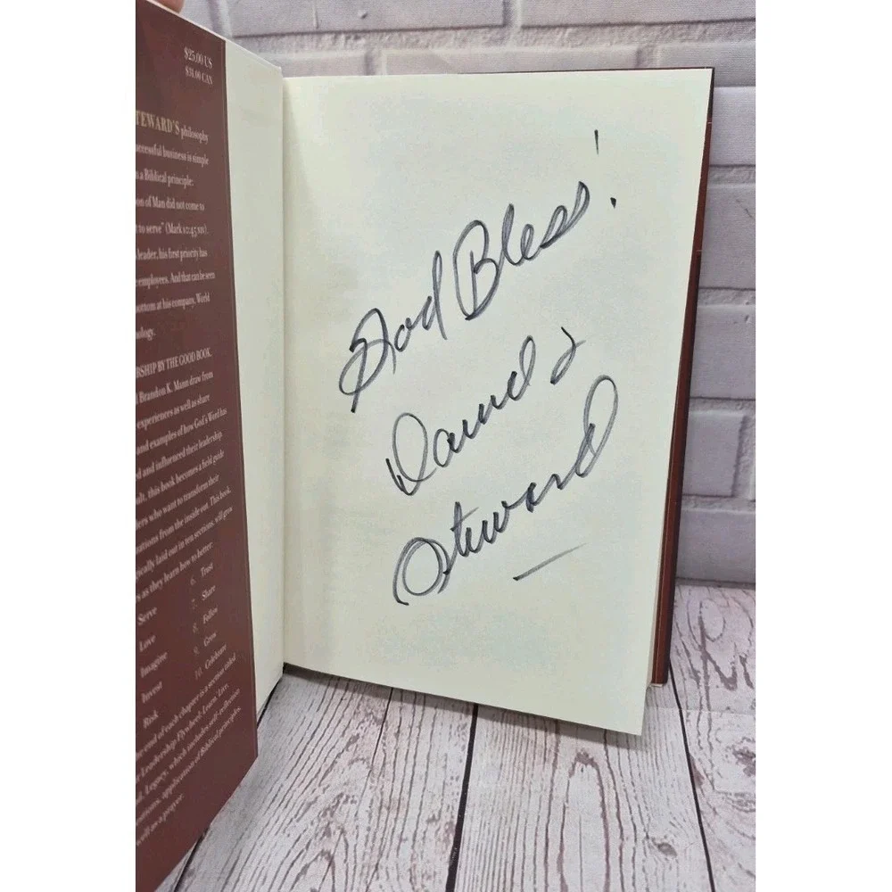 Leadership by the Good Book: Timeless Principles~ Signed Copy David L. Steward